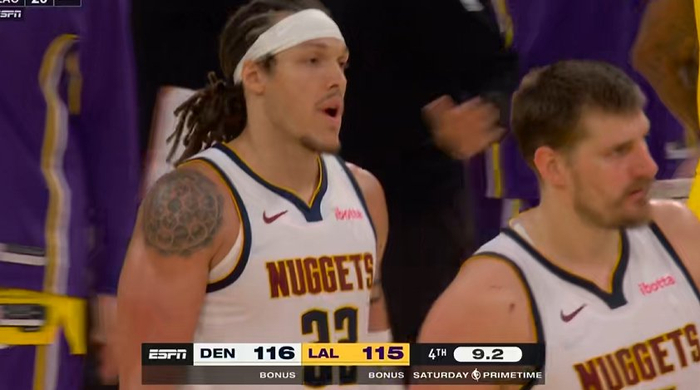 约基奇关键防守逆转湖人 掘金9.2秒绝杀