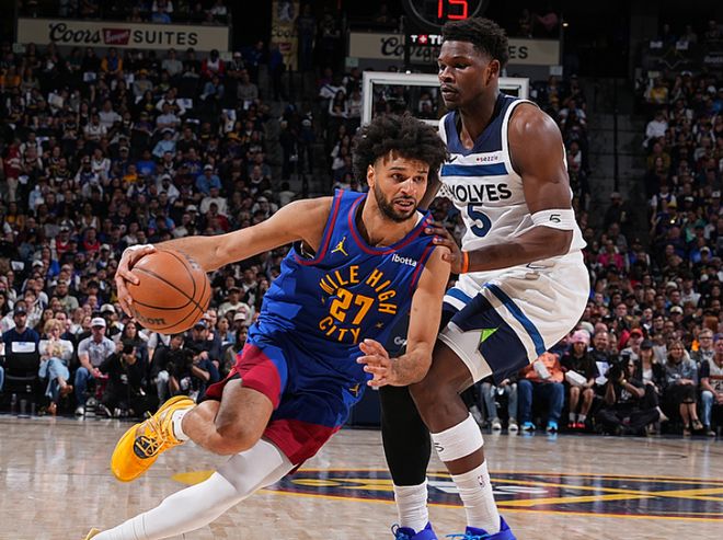 森林狼逆转掘金总比分1-1 约基奇末节爆发难救主